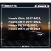 Rexka 10pcs Tailgate Spoiler Clip 91513-T6A-003 Compatible with Honda Civic,