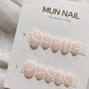 MunNail White Line - Short Oval / MunNail 화이트라인 -