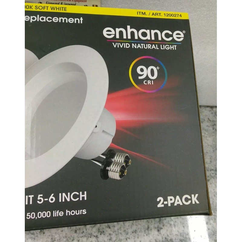 Feit Electric FLOOD 75W / Replacement LED Dimmable 2,700K 2pk