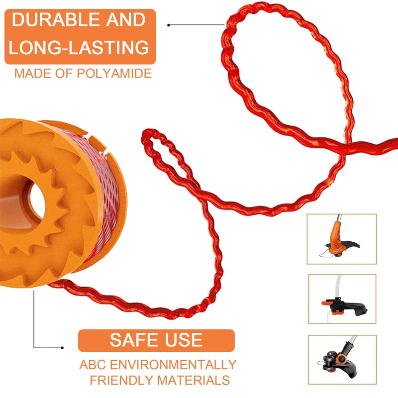 MUNSKT Strimmer Spool Lawn Mower Strimmer Spool Grass Trimmer Spool