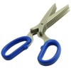 5 Blade Security and Kitchen Shredding Scissors Handy Security Shredding