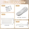 TPTGIAR Vertical Blinds Repair Parts Kit, Plastic Vertical Blind Slats,