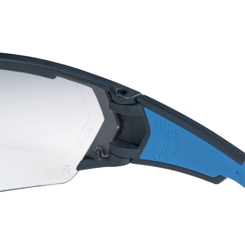Uvex uvex9194175 i-works safety glasses, blue / clear