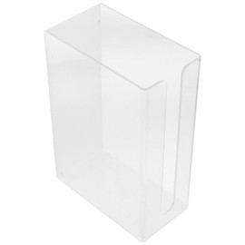 SHUATI Hand Tissue Napkins Box Wall Mount Universal Transparent Folded Paper Towel Holder Touchless Clear Paper Towel Dispenser Commercial
