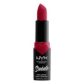 NYX Professional Makeup Lippenstift - Suede Matte Lipstick, superleichter & pudriger Lippenstift, intensiv mattes Finish, 3, 5 g, Spicy 09