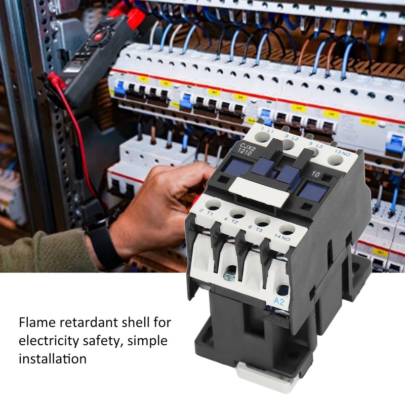 AC Contactor Normally Open Circuit Load Control Switch Controller 12A