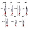 8pcs/lot Metal Fishing Lures Spoon Spinner Baits Fishing Spinnerbait Salmon