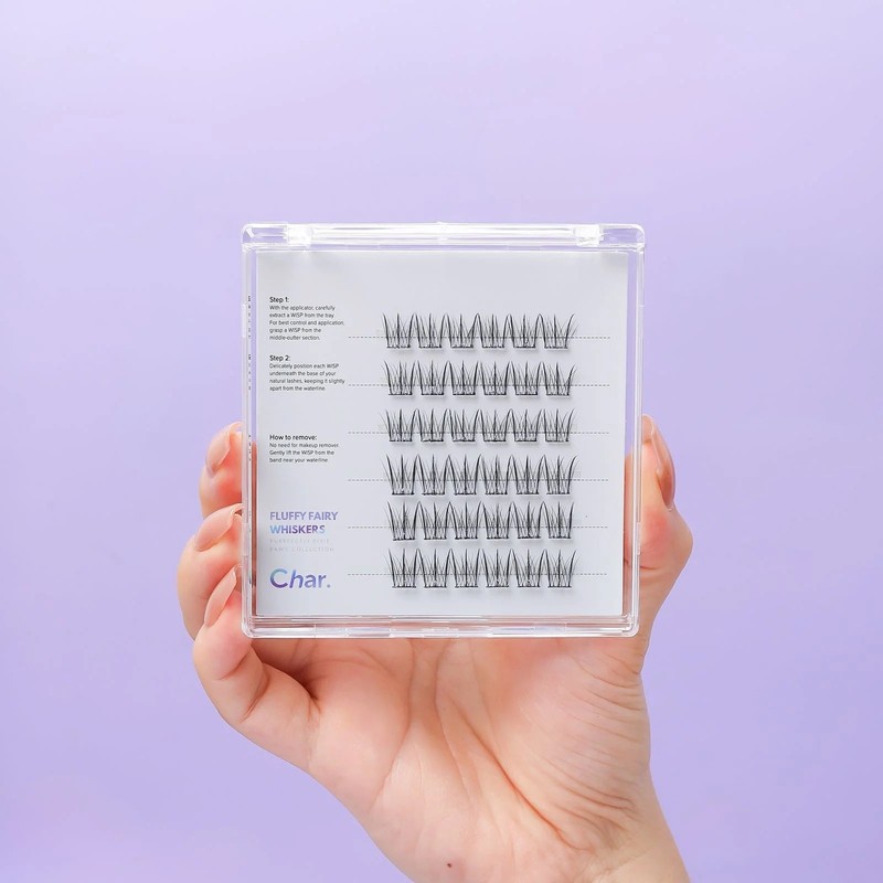 Char Cosmetics Fluffy Fairy Whiskers Cluster Lash 36pcs