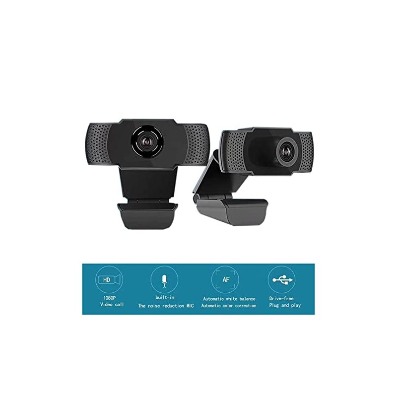 Web Camera USB Webcam 1080P Web Camera with Microphone for