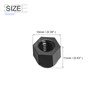 METALLIXITY Acorn Cap Nuts(M6x1mm) 10Pcs, Nylon Acorn Dome Cap Head