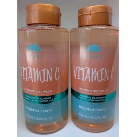 Tree Hut Lot of Two (2) Tree Hut Foaming Gel Wash "Vitamin C" Brighten & Tone 532 ml x 2