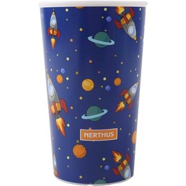 NERTHUS FIH 1322 Children's Plastic Cup 250 ml Designed for Small Hands, BPA-Free