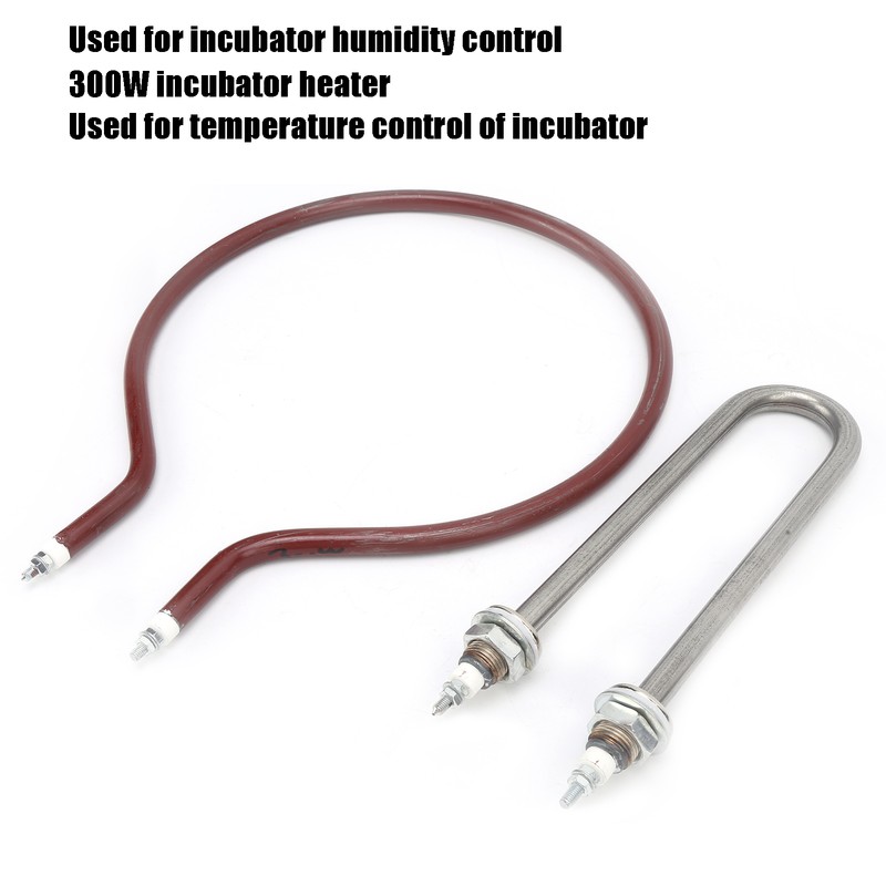 Incubator Heater Tube UShaped Humidifying Tube Round Heating Element for