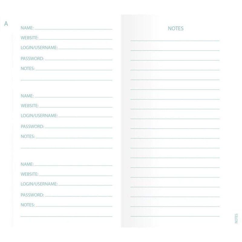 LANG Botanic Password Journal (1014107)