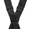 BaronHong Airport Friendly Suspenders,NO buzz Plastic 4 Clips 1.5 inch
