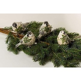 My Flair Christmas Decorative Birds, Natural, s.h. Artikelmaße