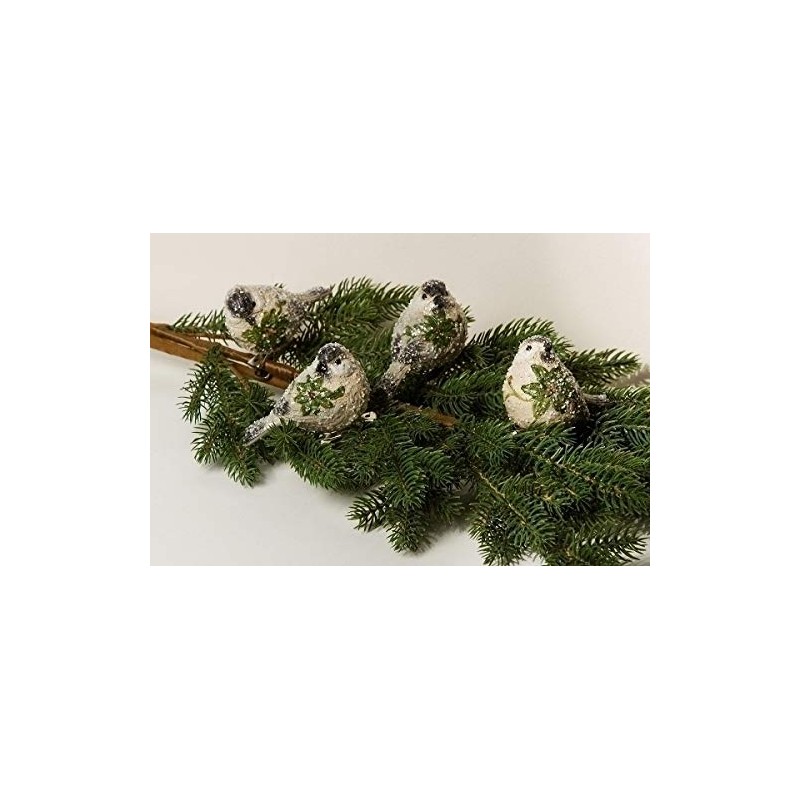 My Flair Christmas Decorative Birds, Natural, s.h. Artikelmaße