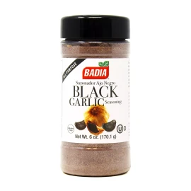 Badia Seasoning Garlic Black 6oz Pack of 6