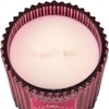 Darsee & David's, Sweet Pea & Pomegranate Ribbed Candle, 10