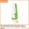 Easylife Hand Garlic Crusher, Stainless Steel Garlic Press with Integrated