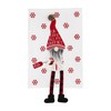 Mud Pie Christmas Dangle Gnome Tea Towel, Gnomies, 21" x