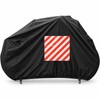 RV Caravan Rear Bike Cover for 1-2 Bicycles, 210D Oxford