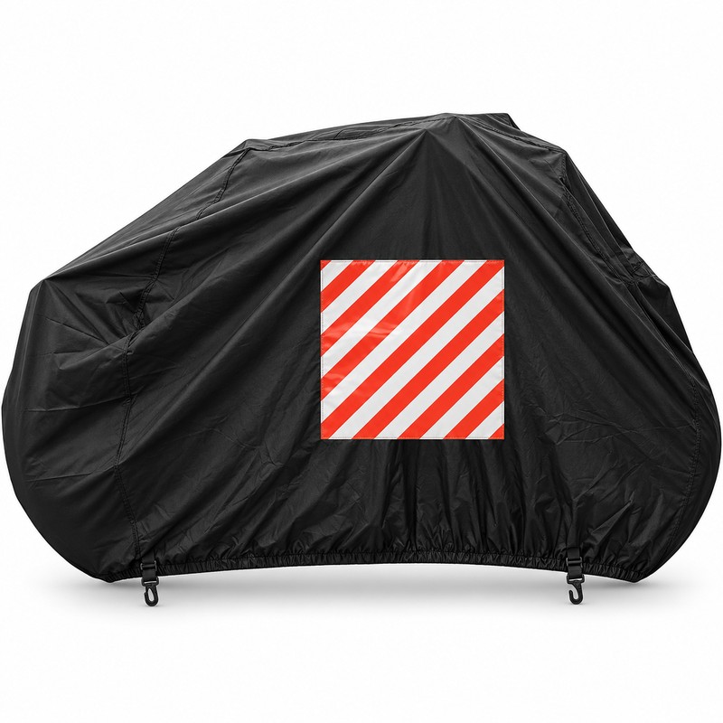 RV Caravan Rear Bike Cover for 1-2 Bicycles, 210D Oxford