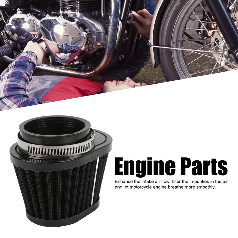 Motorrad Luftfilter Pilzkopf ABS Vlies Universalersatz(60MM)