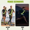 Reflective Band Reflective Strap Sash Band Adjustable for Walks Running