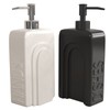 Karisky Soap Dispenser Set with Funnel, Non-Slip Silicone Pads, 2