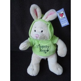 Ganz Cream Hoodies Bunny Green Outfit Hippty Hop 12" NEW