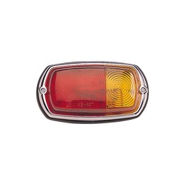 Narva Rear Stop/Tail Direction Indicator Lamp Blister Pack, Red/Amber