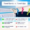 Towel Bands (6-Pack), Pool & Cruise Chairs, Extra Durable, No