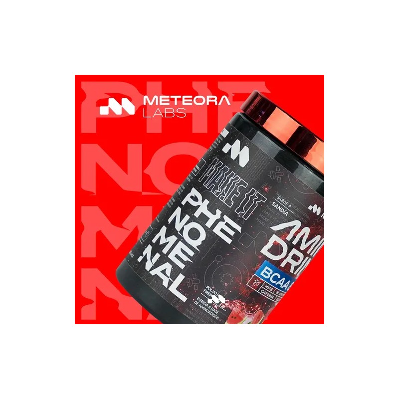 Amino Drink BCAA Meteora Labs Sabor Sandía 360g Glutamina HMB