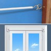 Net Curtain Wire with Hooks and Eye, 10 Meter Plastic