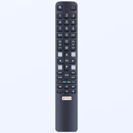 CLVIZCXOM RC802N YA12 Replacement Remote Control Compatible with TCL Thomson Smart TV 32ES560 40ES560 U50P6146 U55C7006 U65X9026 U70C7026 55EP660 55EP680 60EP660 65DC 760 UUU49P6046 U49S7096 65DC766