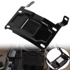 Unbranded Black License Plate Relocation Mount For Harley Softail Road