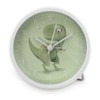 Hama Kinderwecker „Happy Dino“ ohne Ticken (Kinderuhr mit Dino Motiv,