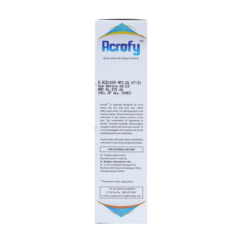 Acrofy Acne Lotion for Sebum Control