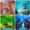 Ocean Wave Projector Light, Shell Night Light Built-in Bluetooth Speaker,