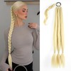 VCAY 34 Inch DIY Braid Ponytail Extension, Wrap Around Synthetic