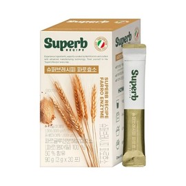 GC녹십자웰빙 슈퍼브레시피 파로효소 30포 1개 GC Green Cross Well-being Super Recipe Faro Enzyme 30 Sachets 1 Pack
