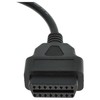 vhbw OBD2 Adapter 3 Pin to OBD2 16 Pin Compatible