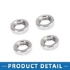 A ABSOPRO Pack of 4 Bicycle French Type Valve Adapter