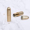 AUEAR, Empty Lip Balm Lipstick Tubes Container Bullet Shape for