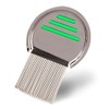 Professional Premium Stainless Steel Lice Comb and Nits with Round