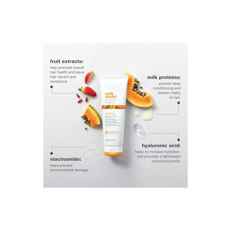 milk_shake | Moisture & More Conditioner 250 ml, Moisturising Conditioning