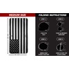 Autopect Windshield Sun Shade - American Flag Design, High-Resolution Sun
