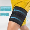 Hamstring & Thigh Compression Sleeve for Women Men,Thigh Wrap Compression