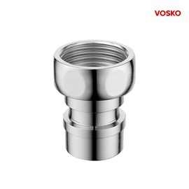 Bosco stainless steel faucet connector hex nipple washing machine coupling adapter stainless steel 7ea